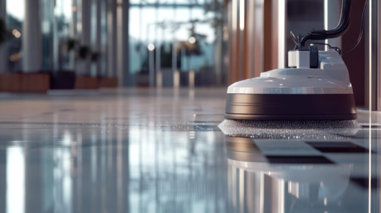 פוליש לרצפה במרחבים חינוכיים ומקצועיים – השפעת התחזוקה על סביבת העבודה